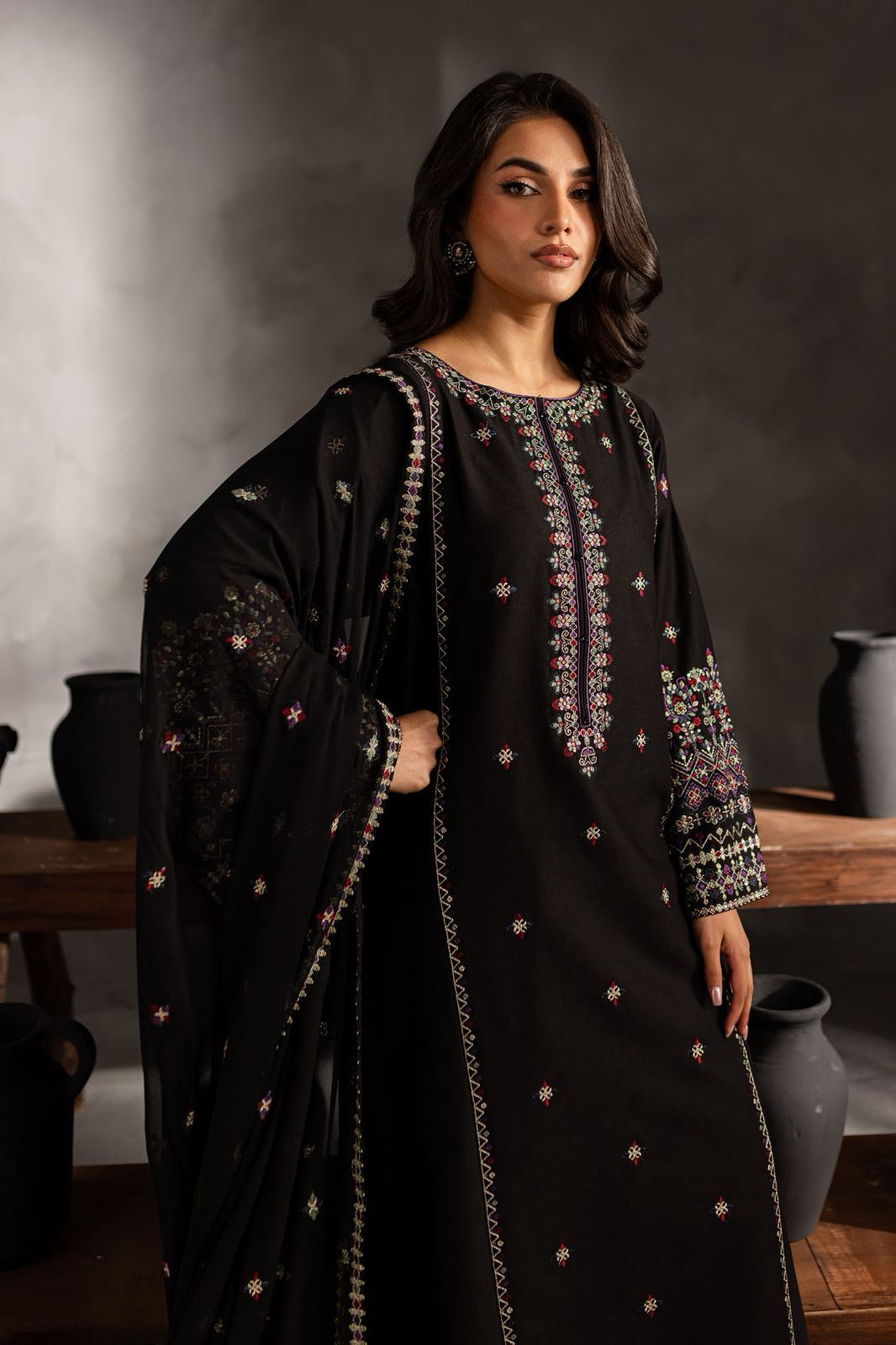 Batik MOST DEMANDING DHANK EDITION 03PCS UNSTITCHED SUIT