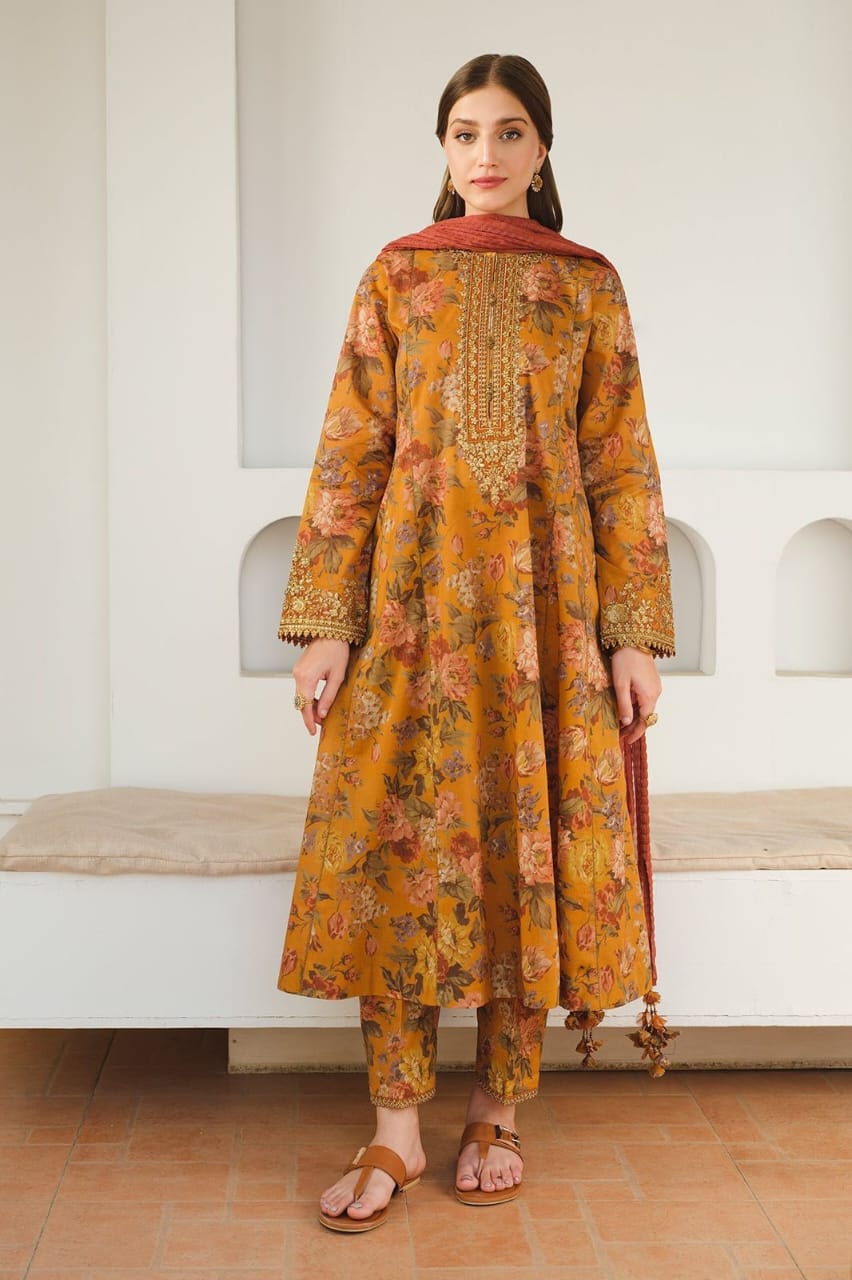 Baroque KHADDAR MOST DEMANDING EDITION 03PCS UNSTITCHED SUIT