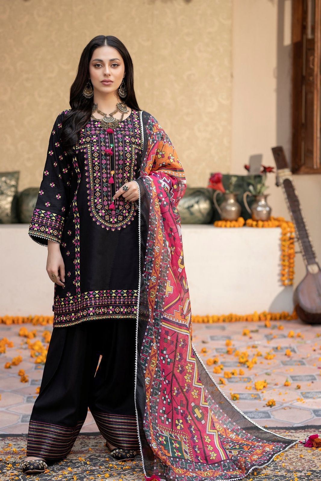 Karma 3pc fancy dress,