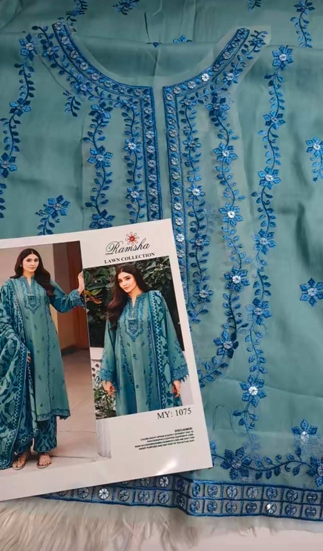 Ramsha 3pc fancy dress